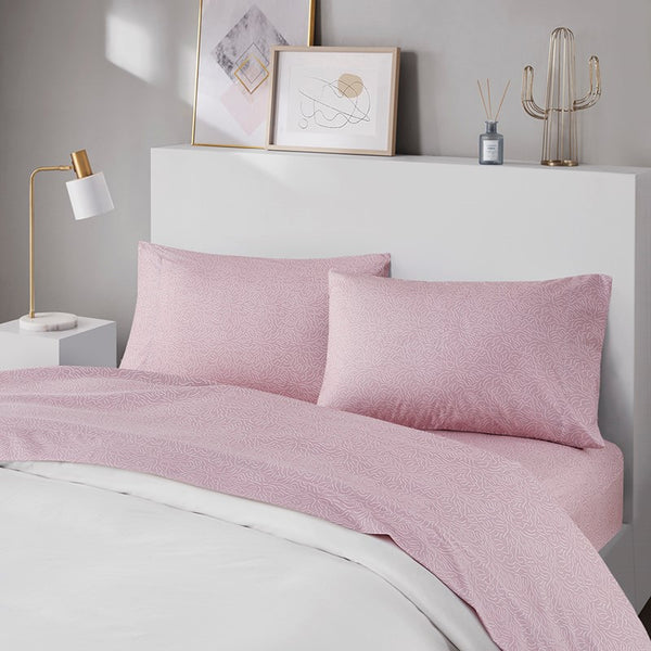 English Elm 4PCS Queen Sheet Set - 100% Polyester Microfiber, Ultra-Soft Wrinkle-Resistant Bedding with 2 Pillowcases B035P341182