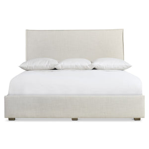 Bernhardt Bernhardt Sawyer Upholstered Panel Bed with Footboard Drawers for Modern Bedrooms K2325