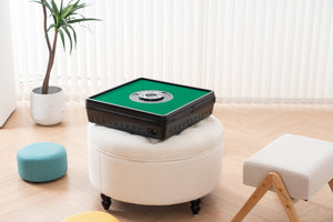 English Elm Portable Mahjong Table Foldable Suitcase Set for 2 to 4 Players Outdoor Use W1622P266144