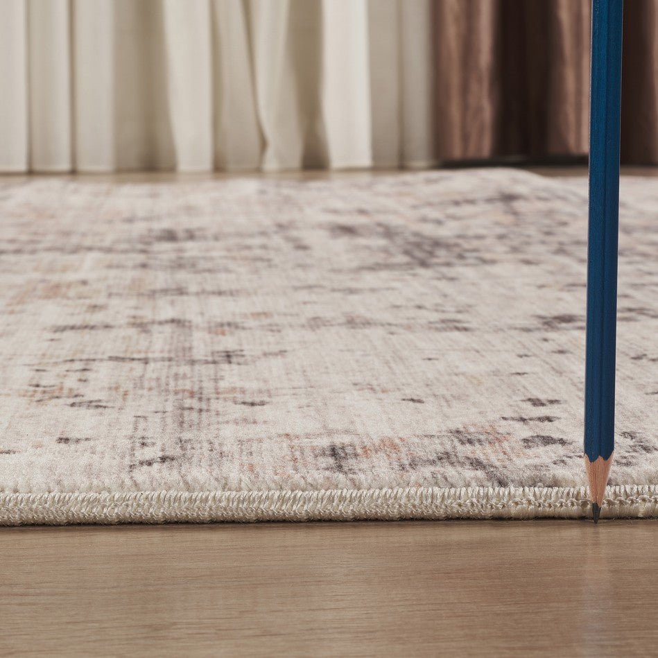 English Elm Jewel Abstract Multi Color Area Rug Turkish Woven Sculptural Pattern for Living Room B186P428924