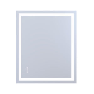 English Elm 30" X 36" Led Vanity Mirror Dimmable Anti-fog Dual Lit Frameless Bathroom Wall Mount W1920P493134