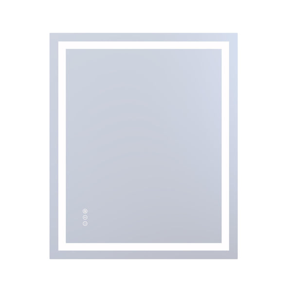 English Elm 30" X 36" Led Vanity Mirror Dimmable Anti-fog Dual Lit Frameless Bathroom Wall Mount W1920P493134