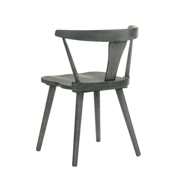 English Elm [Set Of 2] Rustic Farmhouse Dining Chairs - Solid Wood Side Chairs For Kitchen & Versatile Spaces! W2537P211109-GIGA