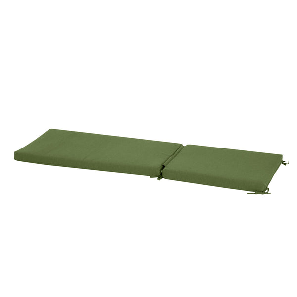 English Elm Christopher Knight Home® - Noah Outdoor Chaise Lounge Cushion - Vibrant Green, Weather-Resistant, Comfortable & Easy Care N775P291468G