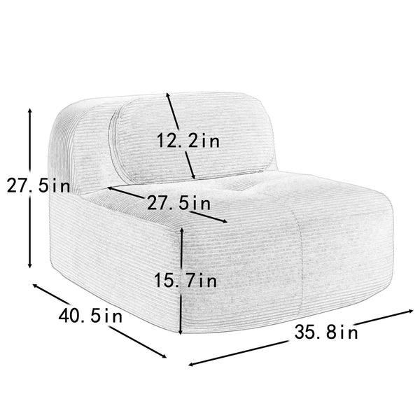 English Elm Hamlet Corduroy L-shaped Sectional Sofa with Pillows for Modern Living Rooms Black W714P323652