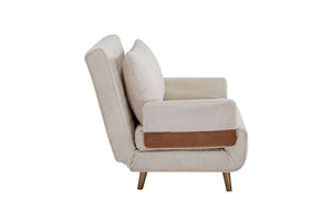 English Elm Sven Sofa Bed: Stylish 3-In-1 Convertible Chair, Chaise Lounge & Cozy Sleeper For Small Spaces W3687P370957-GIGA