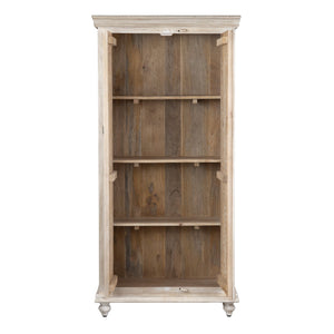 Crestview Collection Coastal Cabinet: Elegant Mango Wood Living Room Storage With Floral Carvings & Timeless Design Tan Solid Wood Cvfnr4807