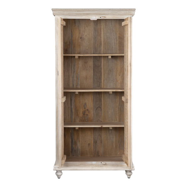 Crestview Collection Coastal Cabinet: Elegant Mango Wood Living Room Storage With Floral Carvings & Timeless Design Tan Solid Wood Cvfnr4807