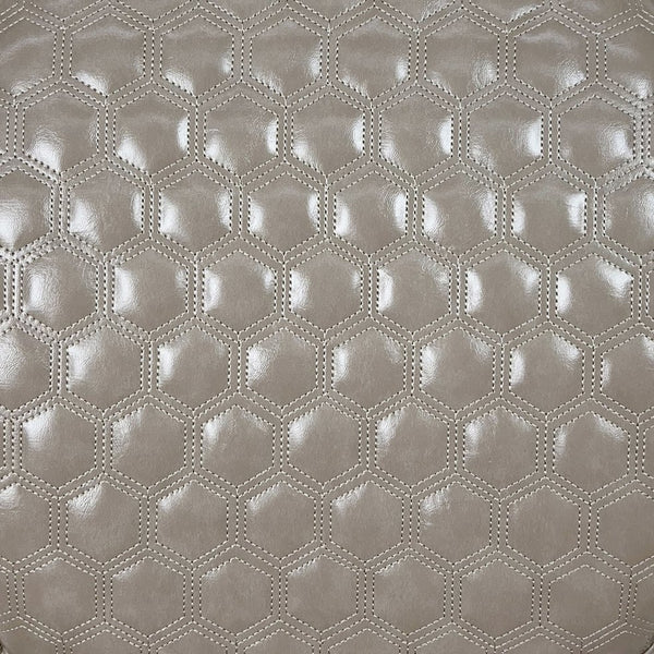 English Elm Taupe Elegant Arm Chair Set of 2 with Lozenge Padded Cushions, Nailhead Trim, Scrolled Legs for Stability B062P209289