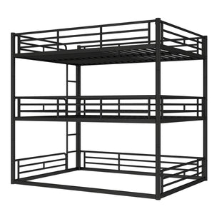 English Elm Twin Xl Solid Pine Loft Bed with Built-in Led Lighting and Storage Shelves Black W1580S00582