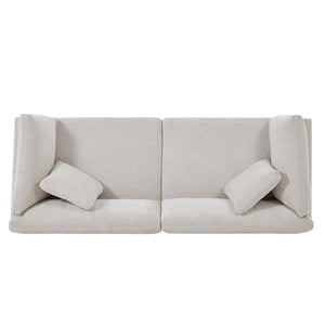English Elm Christopher Knight Home® - 83.50" Modern Flared Arms Sofa with Chenille Upholstery, High-Density Cushions and Sturdy Legs Beige N771P345835M
