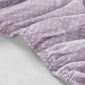 English Elm Floral Comforter Set With Hypoallergenic Sheets In Taupe - Elegant Layering For Cozy Bedrooms! B035P266689