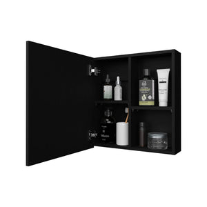 English Elm Wenge Medicine Cabinet With Mirror – Stylish Space-Saving Storage For Modern Bathrooms & Essentials B062P252185-GIGA