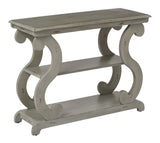 OSP Home Furnishings Ashland Console Table Antique Grey