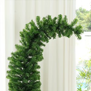 English Elm Pencil Slim Flocked Christmas Tree with Snow Dusted Branches for Entryways T3971P413064