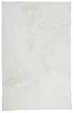 Feizy Rugs Luxe Velour Collection: Elegant And Durable High Pile Polyester Rug For Modern And Rustic Spaces White Polyester Lxv4506fwht000d15