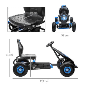 English Elm Qaba 24v Two Seat Kids Ride on Car with Dual Motors Spring Suspension Remote W2225P249775