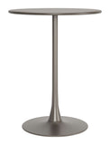 Soleil Bar Table Taupe 704036 Zuo Modern