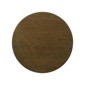 English Elm Square Engineered Wood Cocktail Table Matte Black Pedestal Base Modern Living Room B016P469766