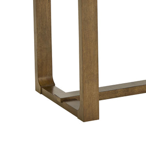 English Elm Dafne Sled Base Rectangular Dining Table Walnut Oak Veneer Seats Six Modern Room B2749P413313