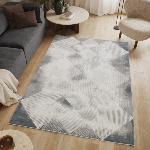 English Elm Geometrix Contemporary Area Rug 7'10" X 10'6" - Durable, Soft, Stain-Resistant For Busy Homes B186P316831