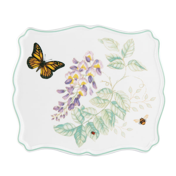 Lenox Butterfly Meadow Trivet Multi, WHITE PORCELAIN 888268