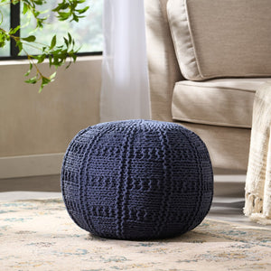 Christopher Knight Home® - Noble House - Yuny Handcrafted Modern Fabric Pouf