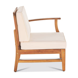 English Elm Perla Armless Accent Chair Tailored Low Profile Upholstered Seat for Living Room 58941.00RCRM