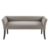 Madison Park Welburn Transitional Accent Bench MP105-0471 Grey