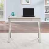 OSP Home Furnishings Marna Writing Desk Weathered White