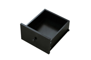 English Elm Modern 10-Drawer Dresser in Black — Sleek Waterproof Finish, Spacious Storage, Sturdy Engineered Board Elegance W1785P324404