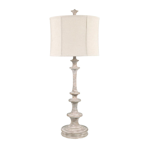 Crestview Collection 41.5" Dawson Country-inspired Resin Table Lamp With Oatmeal Shade For Cozy Home Decor Ambiance   Cvavp2034
