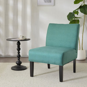 English Elm Accent Chair with Rubberwood Legs Plush Upholstery for Modern Living Spaces N771P218155L