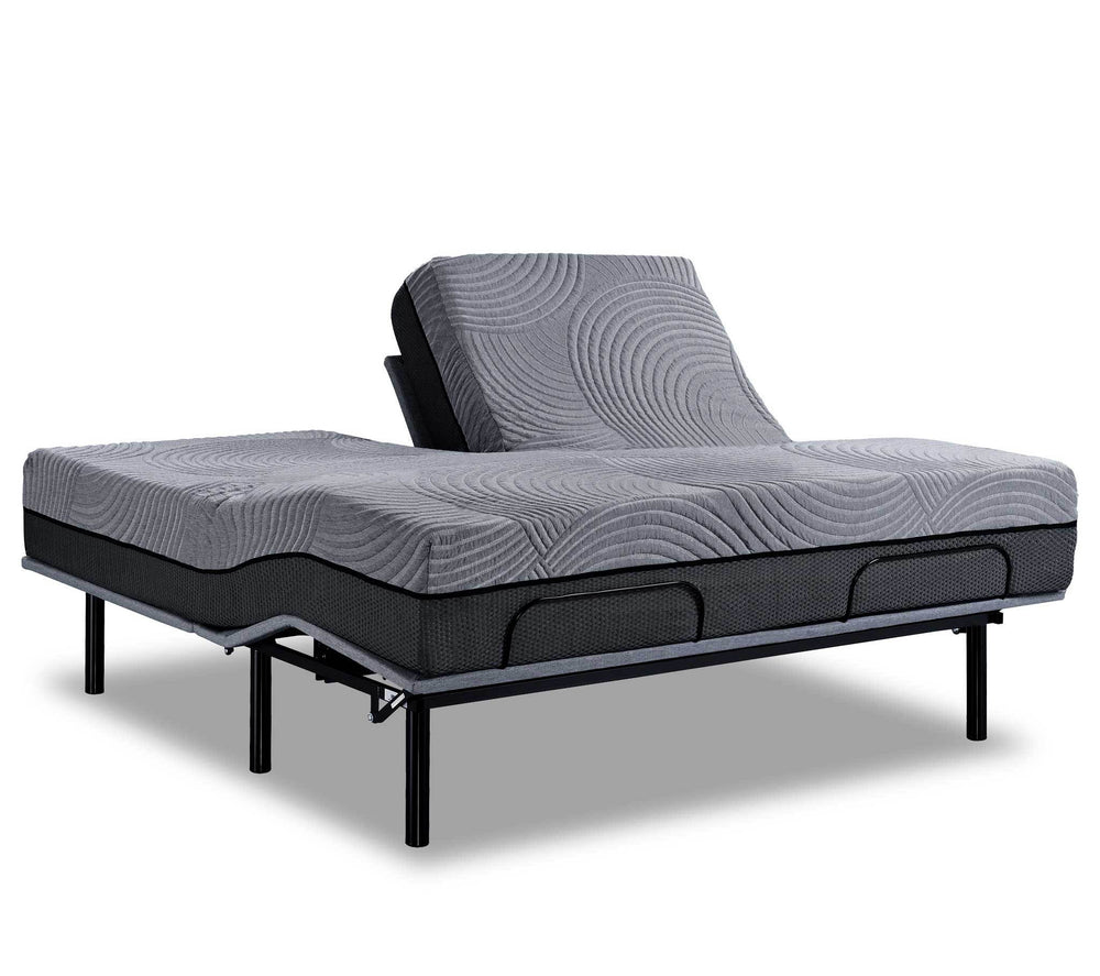 English Elm Gel Memory Foam Split Top Queen Mattress Cooling Open Cell Soft 12 Inch Support B337P303756