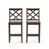 Christopher Knight Home® - Noble House - Harmon Brown Acacia Counter Chair