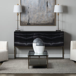 Crestview Collection Rectangle Modern Glass Cocktail Table With Polished Iron Frame And Stylish Storage Shelf For Elegance Black Metal Cvfzr6192