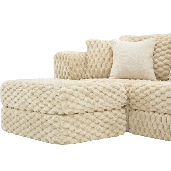 English Elm Swivel Barrel Accent Chair Chenille Tufted Round Club Seat for Living Room Lounge Coffee N719S002360S