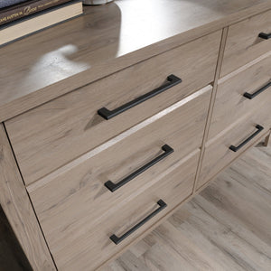 English Elm Dresser, Stylish Brown Finish With Ample Storage, Smooth Glides & Compact Design For Any Room B356P402691