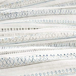 English Elm 3 Printed Microfiber Seersucker Quilt Set Reversible Diamond Channel Quilting Antimicrobial Full/Queen Taupe+Blue 17.72 L x 15.35 W x 7.48 H B03597655