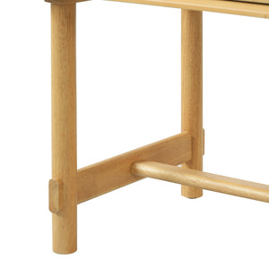 English Elm Charming Solid Wood Nightstand Brass Knob Drawer Scandinavian Minimalist Bedroom N758P386959N