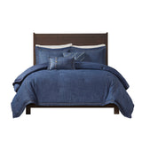 Woolrich Perry Casual Oversized Denim Comforter Set WR10-2194 Blue