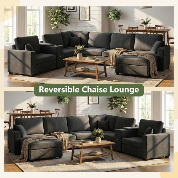 English Elm Swivel Barrel Accent Chair Chenille Tufted Round Club Seat for Living Room Lounge Black N719S002350B