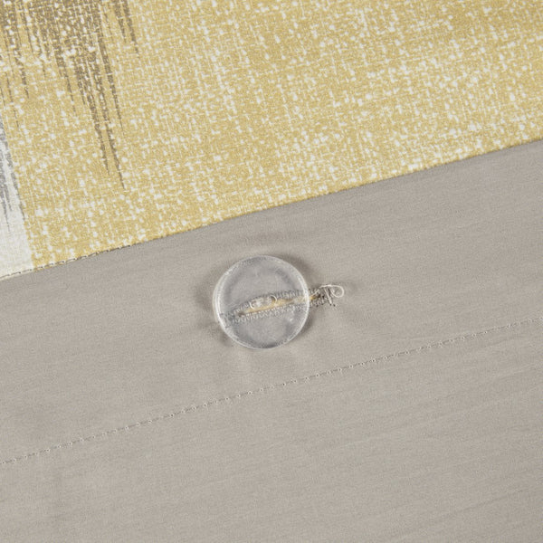 English Elm Full/Queen Alpine Duvet Cover Mini Set — 200TC Cotton Ikat Chevron, OEKO‑TEX, Antimicrobial, Button Closure B03596520