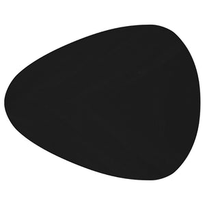 English Elm Xander Mid-Century Black Mango Wood End Table With Kidney-Shaped Top For Stylish Living Spaces B062P378350-GIGA