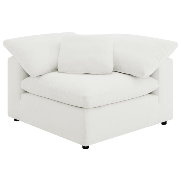 English Elm Segoura Six Piece Boucle Modular Sectional Low Profile Living Room Seating Set B062S01765
