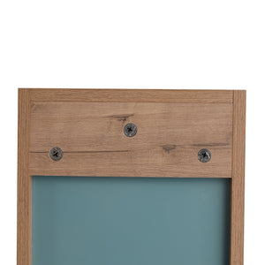 English Elm 10'' Wall Mounted Mirrored Bathroom Cabinet Plywood Build with Soft Close Hinge Storage W999P470298