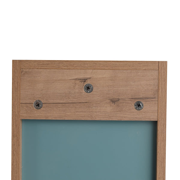 English Elm 10'' Wall Mounted Mirrored Bathroom Cabinet Plywood Build with Soft Close Hinge Storage W999P470298