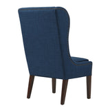 Madison Park Garbo Modern/Contemporary Captains Dining Chair FPF20-0280 Dark Blue