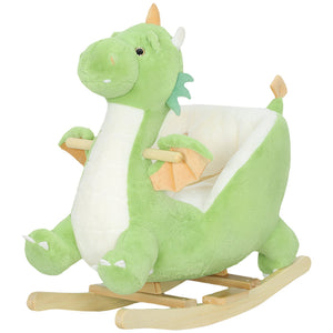 English Elm Rocking Pelican Plush Ride on Toy for Toddlers with Sounds and Safety Belt T3971P412817