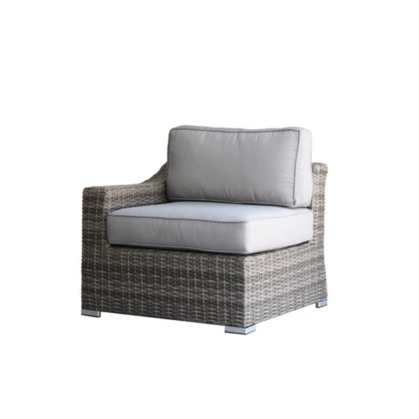 English Elm Stylish Outdoor Wicker Sofa Set For 4 With Plush Cushions - Fully Assembled & Weather-Resistant! B120S00028-GIGA